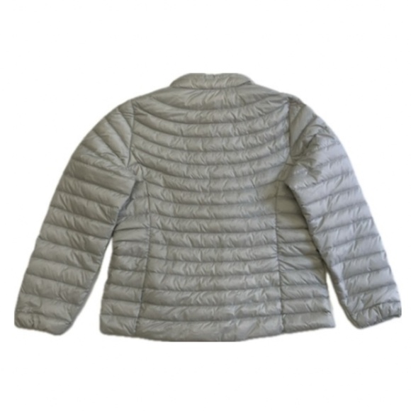 32 Degrees Heat Down Jacket, 650 Fill Power, Quilt Lines, Gray, Large, NWT - Picture 8 of 15